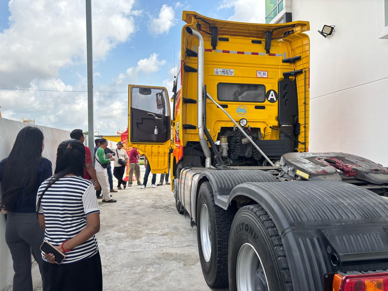 SF LORRY driver training session, transport operations workshop, logistics system demo Malaysia