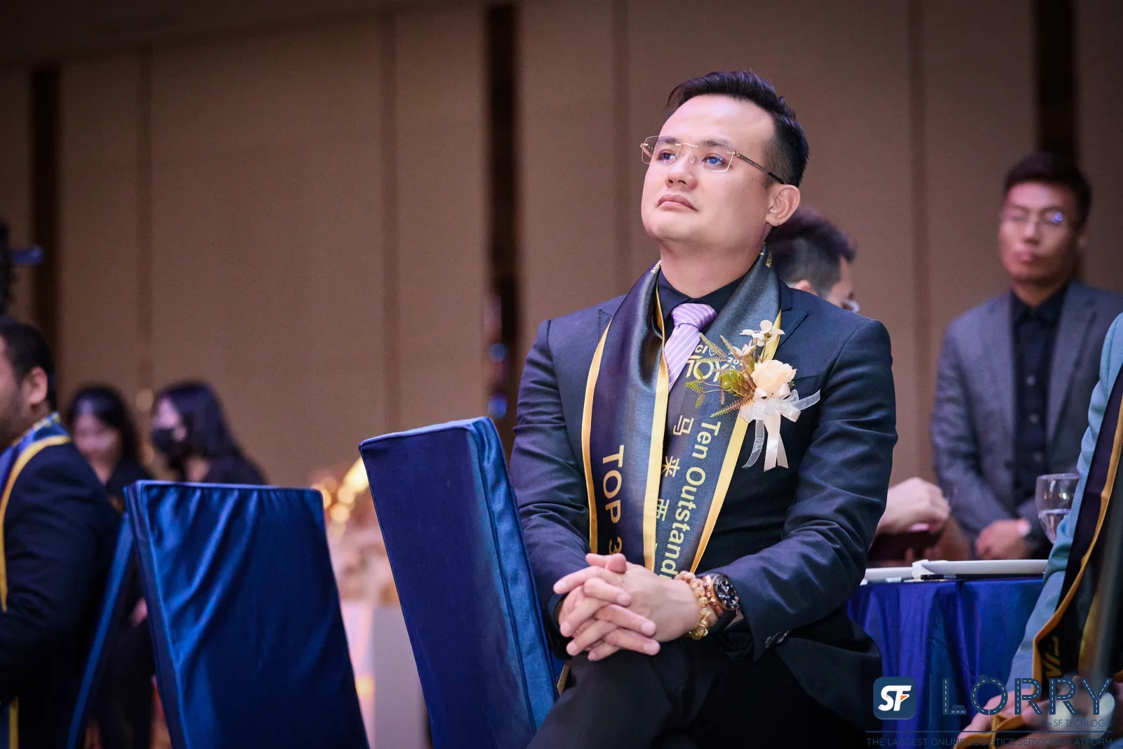 Dato’ Dr. Tan Soon Hong at the JCI TOYM 2023 programme as a Top 30 finalist.